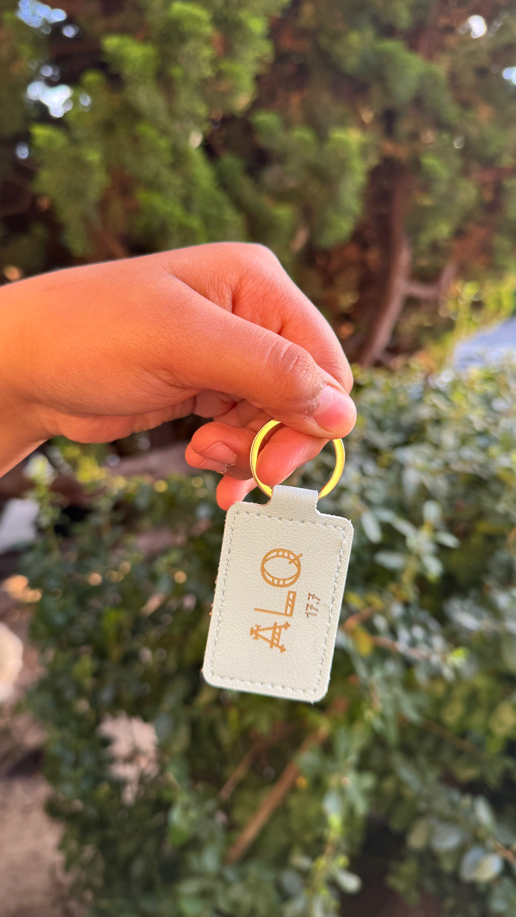 Personalized Leather Keychain- Custom Name, Initials or Design
