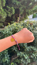 Personalized Bracelet multi color Adjustable Handmade Braided Bracelet